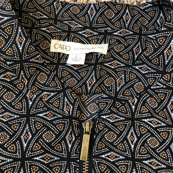 Zip up blouse - Picture 2 of 4